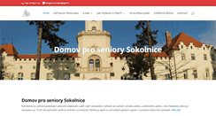 Desktop Screenshot of domovsokolnice.cz